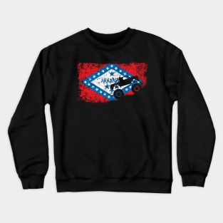 Monster Truck Arkansas 4X4 Club Crewneck Sweatshirt